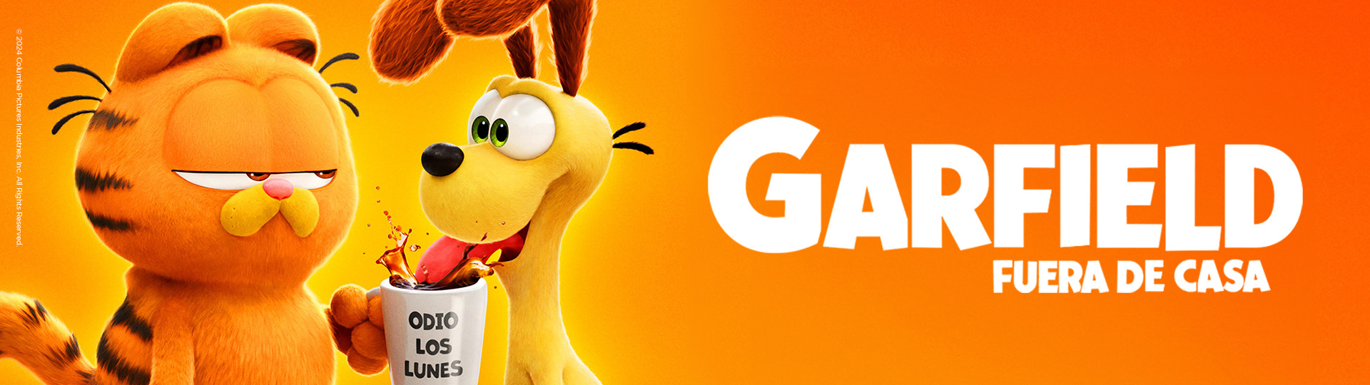 GARFIELD FUERA DE CASA